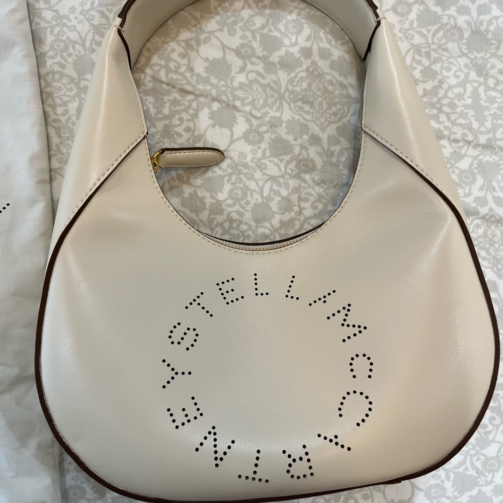 Stella McCartney Small Logo Hobo Shoulder Bag